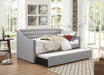 Tulney Daybed with Trundle in Gray - 4966* - FAMSA Furniture (TX)