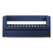 Therese Daybed with Trundle in Blue - 4969BU* - FAMSA Furniture (TX)