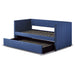 Therese Daybed with Trundle in Blue - 4969BU* - FAMSA Furniture (TX)