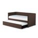 Therese Daybed with Trundle in Brown - 4969CH* - FAMSA Furniture (TX)