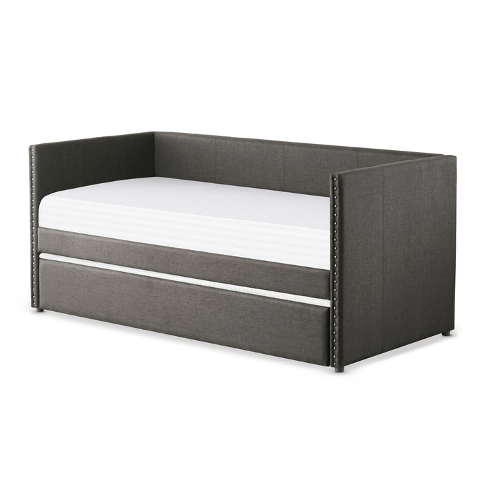 Therese Daybed with Trundle in Gray - 4969GY* - FAMSA Furniture (TX)