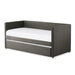 Therese Daybed with Trundle in Gray - 4969GY* - FAMSA Furniture (TX)