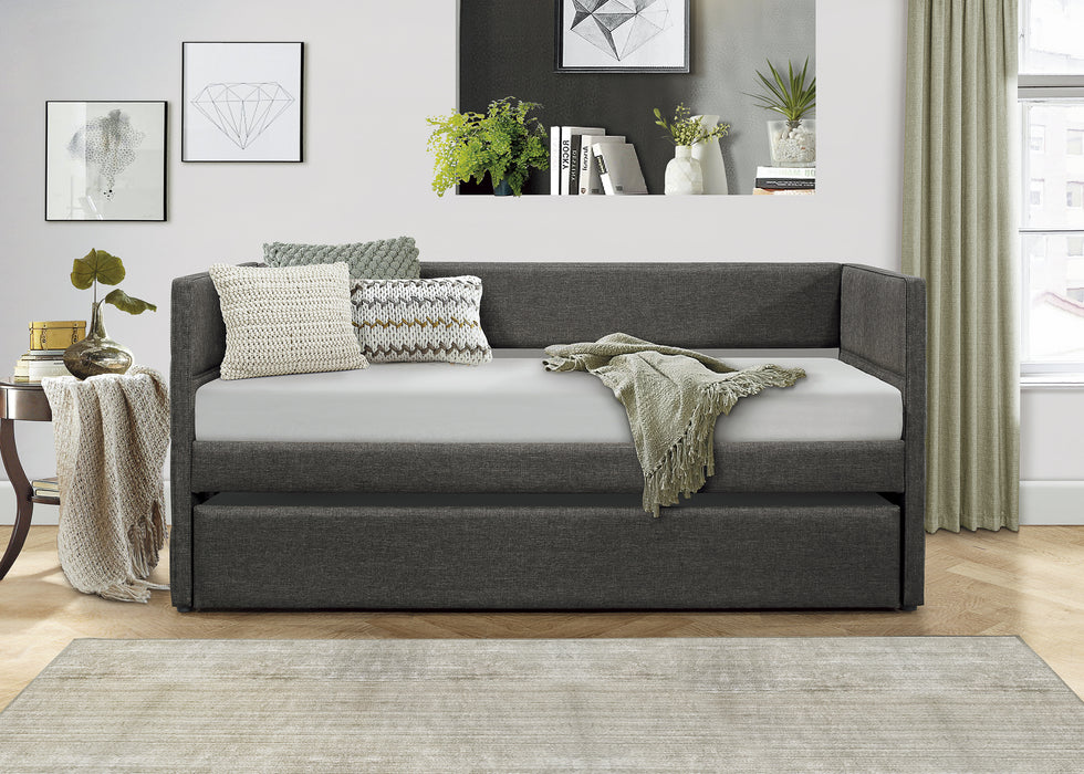 Vining Daybed with Trundle in Gray - 4975* - FAMSA Furniture (TX)