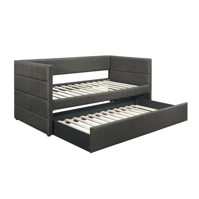 Vining Daybed with Trundle in Gray - 4975* - FAMSA Furniture (TX)