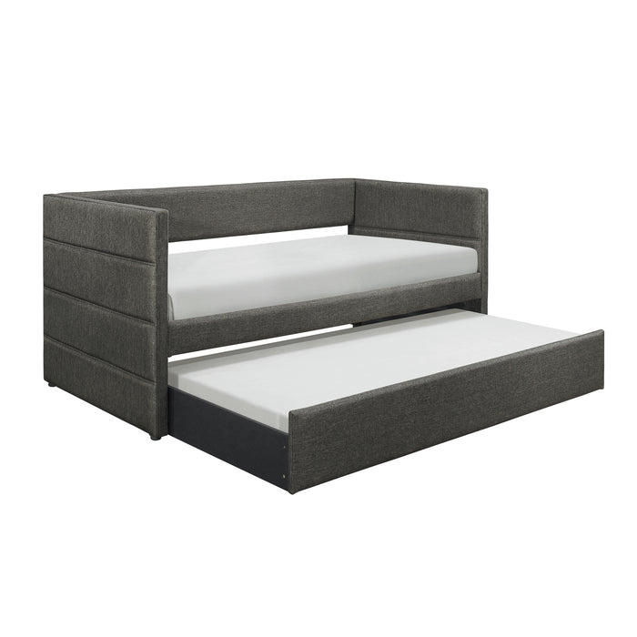 Vining Daybed with Trundle in Gray - 4975* - FAMSA Furniture (TX)