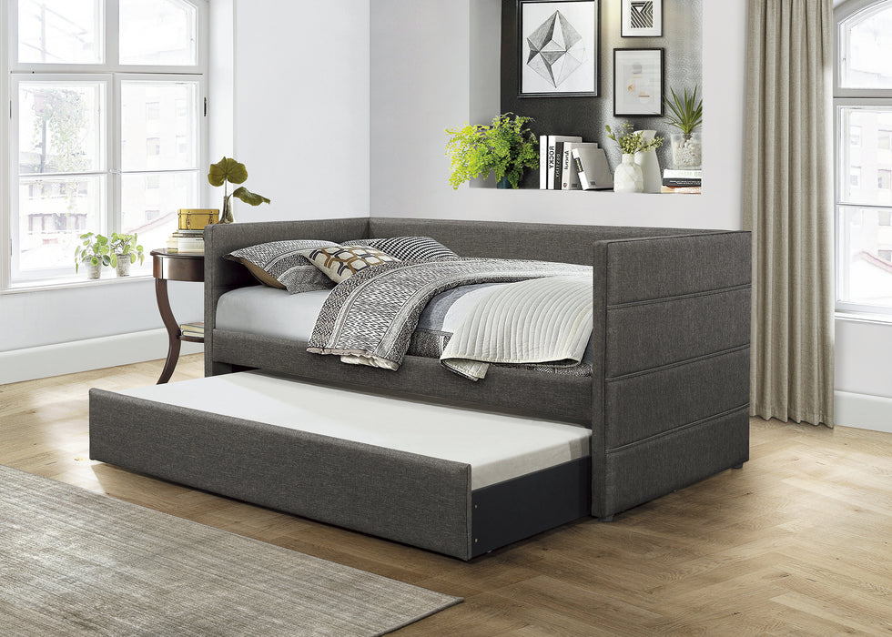 Vining Daybed with Trundle in Gray - 4975* - FAMSA Furniture (TX)