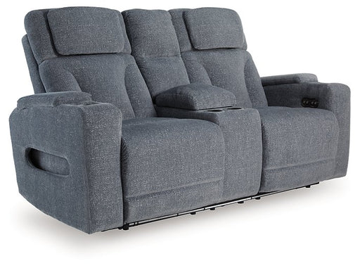 Studio Cave Power Reclining Loveseat with Console - FAMSA Furniture (TX)