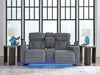 Studio Cave Power Reclining Loveseat with Console - FAMSA Furniture (TX)