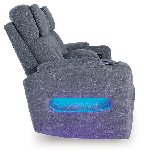 Studio Cave Power Reclining Loveseat with Console - FAMSA Furniture (TX)