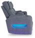 Studio Cave Power Reclining Loveseat with Console - FAMSA Furniture (TX)