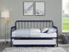 Constance Daybed with Lift-up Trundle in Blue - 4983BU-NT - FAMSA Furniture (TX)