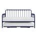 Constance Daybed with Lift-up Trundle in Blue - 4983BU-NT - FAMSA Furniture (TX)