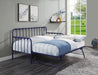 Constance Daybed with Lift-up Trundle in Blue - 4983BU-NT - FAMSA Furniture (TX)