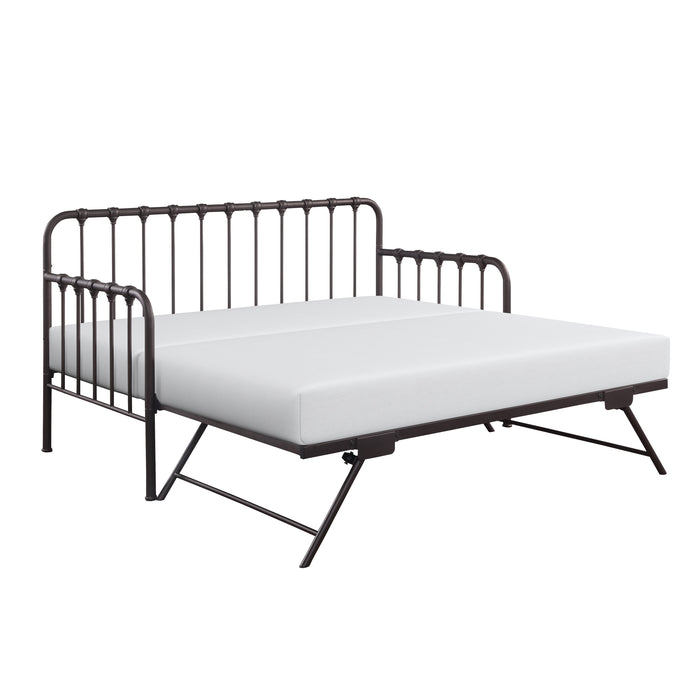 Constance Daybed with Lift-up Trundle in Dark Bronze - 4983DZ-NT - FAMSA Furniture (TX)