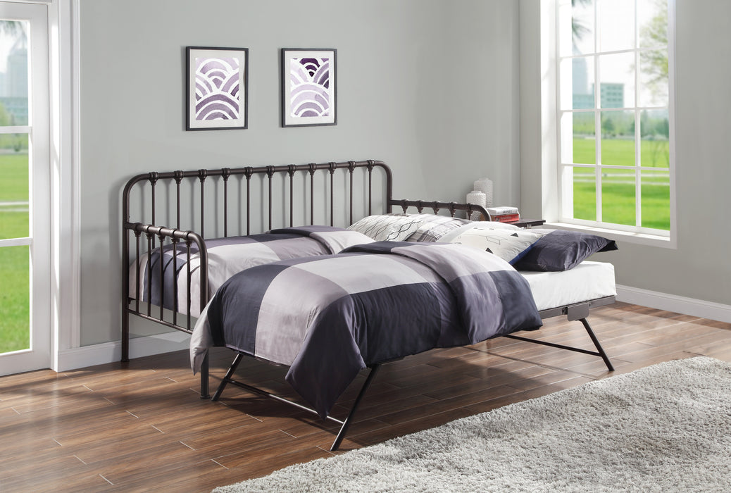 Constance Daybed with Lift-up Trundle in Dark Bronze - 4983DZ-NT - FAMSA Furniture (TX)