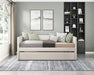 Trudy Daybed with Trundle in Beige - 4987BE - FAMSA Furniture (TX)