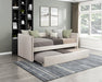 Trudy Daybed with Trundle in Beige - 4987BE - FAMSA Furniture (TX)