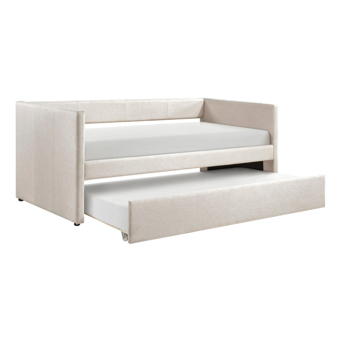 Trudy Daybed with Trundle in Beige - 4987BE - FAMSA Furniture (TX)