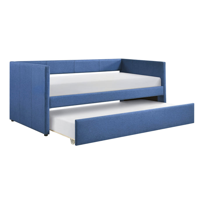 Trudy Daybed with Trundle in Blue - 4987BU - FAMSA Furniture (TX)