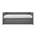 Trudy Daybed with Trundle in Gray - 4987DG - FAMSA Furniture (TX)