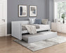 Trudy Daybed with Trundle in Gray - 4987GY - FAMSA Furniture (TX)