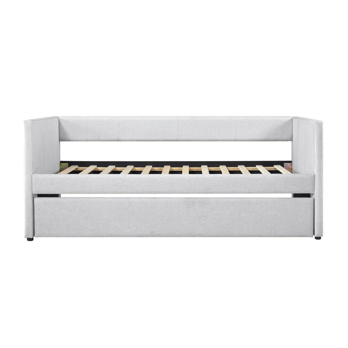 Trudy Daybed with Trundle in Gray - 4987GY - FAMSA Furniture (TX)