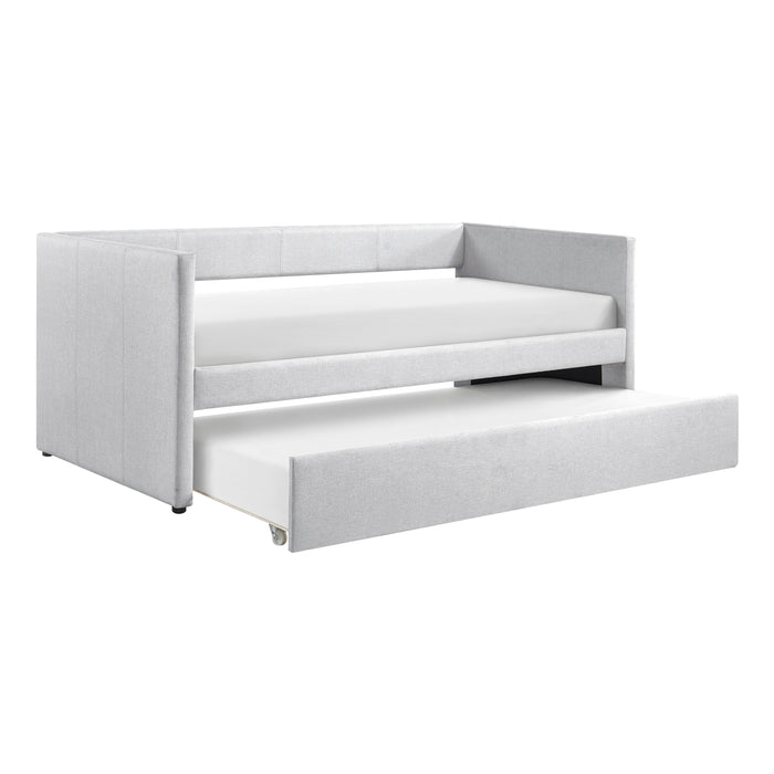 Trudy Daybed with Trundle in Gray - 4987GY - FAMSA Furniture (TX)