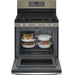 GE® 30" Free-Standing Gas Convection Range with No Preheat Air Fry - FAMSA Furniture (TX)