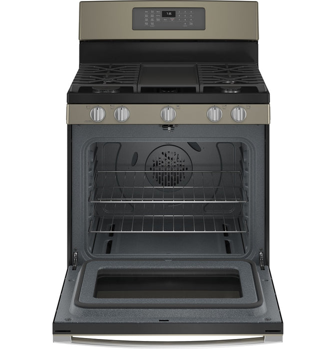GE® 30" Free-Standing Gas Convection Range with No Preheat Air Fry - FAMSA Furniture (TX)