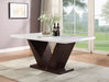 Forbes Dining Table w/Natrual Marble Top - Image 3