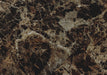Flannery Dining Table, Faux Marble Top in Black/Brown - 5038-48 - FAMSA Furniture (TX)