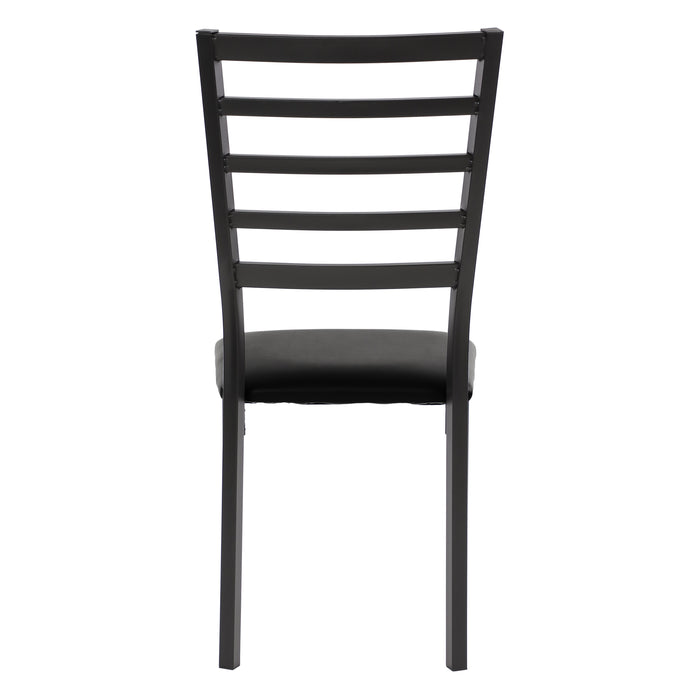 Flannery Side Chair in Black - 5038S - FAMSA Furniture (TX)