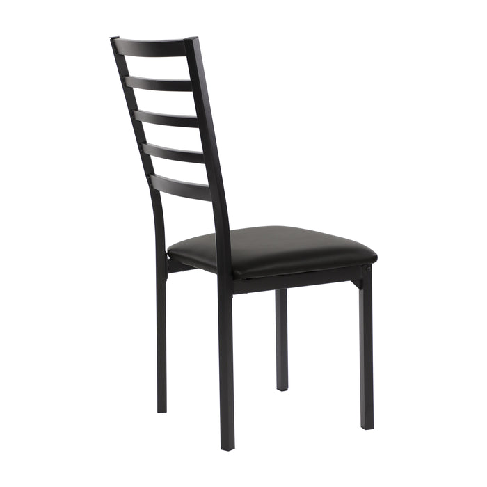 Flannery Side Chair in Black - 5038S - FAMSA Furniture (TX)