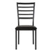 Flannery Side Chair in Black - 5038S - FAMSA Furniture (TX)