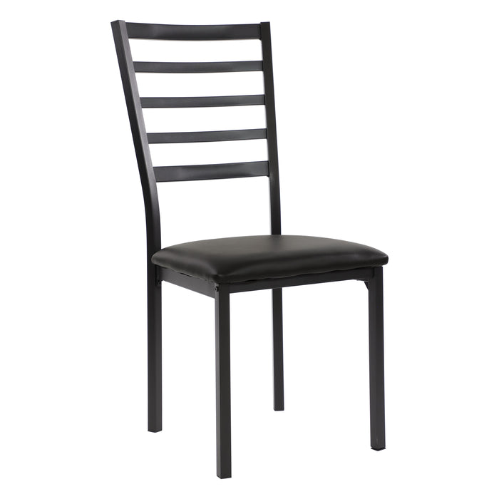 Flannery Side Chair in Black - 5038S - FAMSA Furniture (TX)