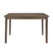 Ahmet Dining Table in Brown/Walnut - 5039BR-48 - FAMSA Furniture (TX)