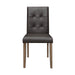 Ahmet Side Chair in Brown/Walnut - 5039BRS - FAMSA Furniture (TX)