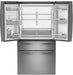 GE Profile™ ENERGY STAR® 28.7 Cu. Ft. Smart Fingerprint Resistant 4-Door French-Door Refrigerator With Dual-Dispense AutoFill Pitcher - FAMSA Furniture (TX)