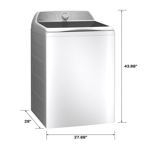 GE Profile™ ENERGY STAR® 5.0  cu. ft. Capacity Washer with Smarter Wash Technology and FlexDispense™ - FAMSA Furniture (TX)