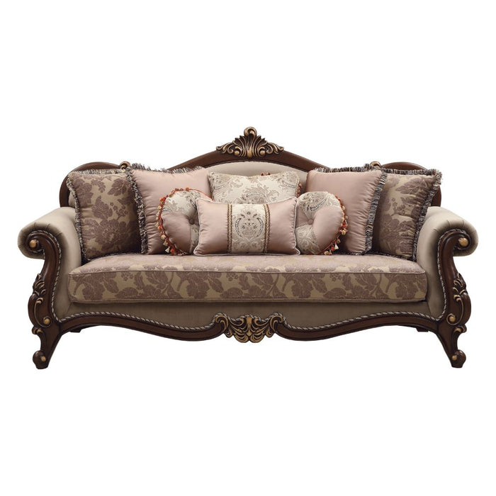 Sofa w/8 Pillows