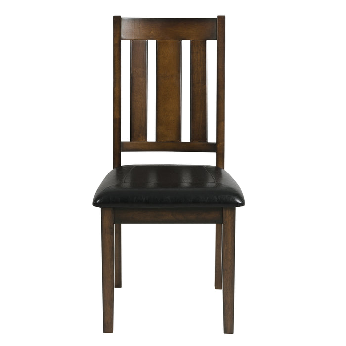 Mosely 5-Piece Pack Dinette Set in Cherry/Brown - 5103 - FAMSA Furniture (TX)