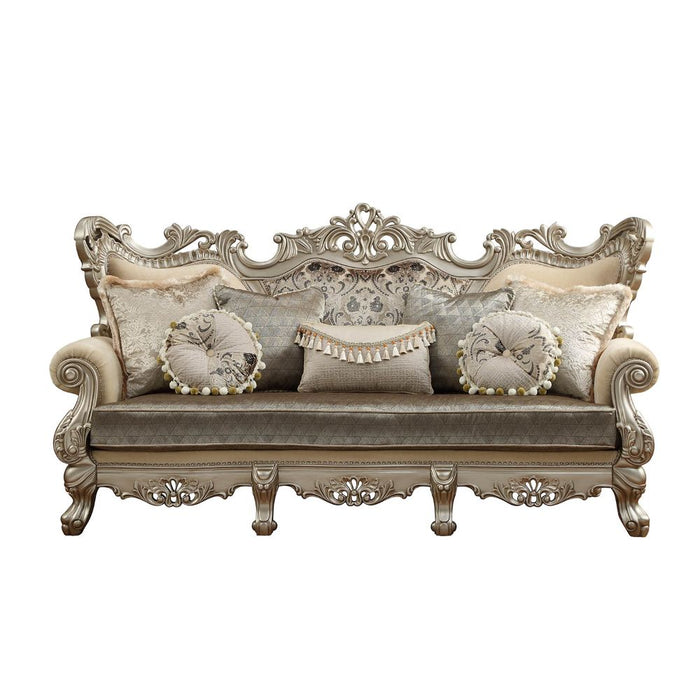 Sofa w/7 Pillows - Image 2
