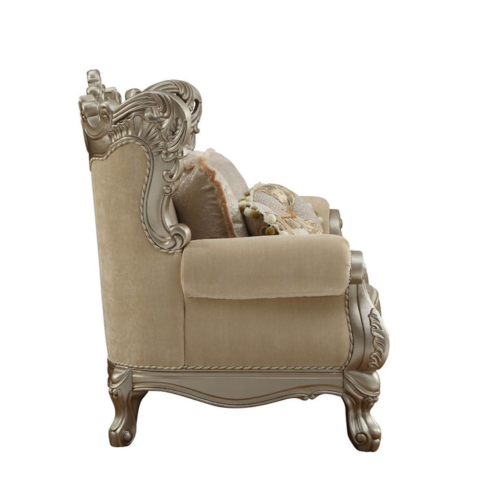Loveseat w/6 Pillows - Image 4
