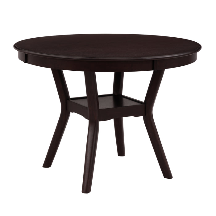 Shankmen 5-Piece Pack Dinette Set in Espresso - 5104 - FAMSA Furniture (TX)