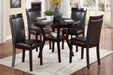 Shankmen 5-Piece Pack Dinette Set in Espresso - 5104 - FAMSA Furniture (TX)