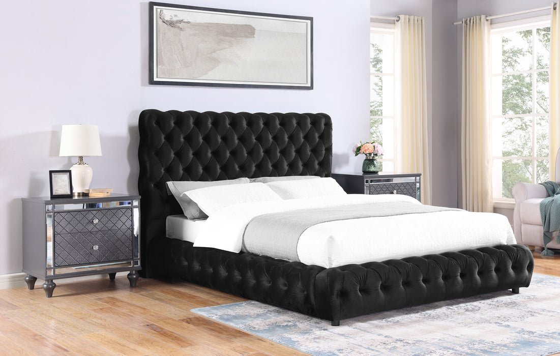 Flory Upholstered Platform Bed