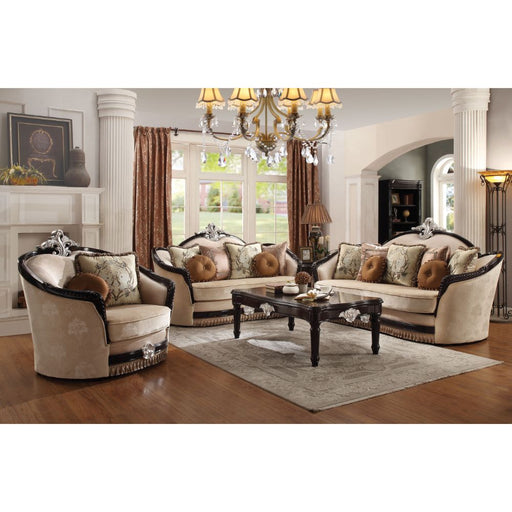 Loveseat w/6 Pillows - Image 2