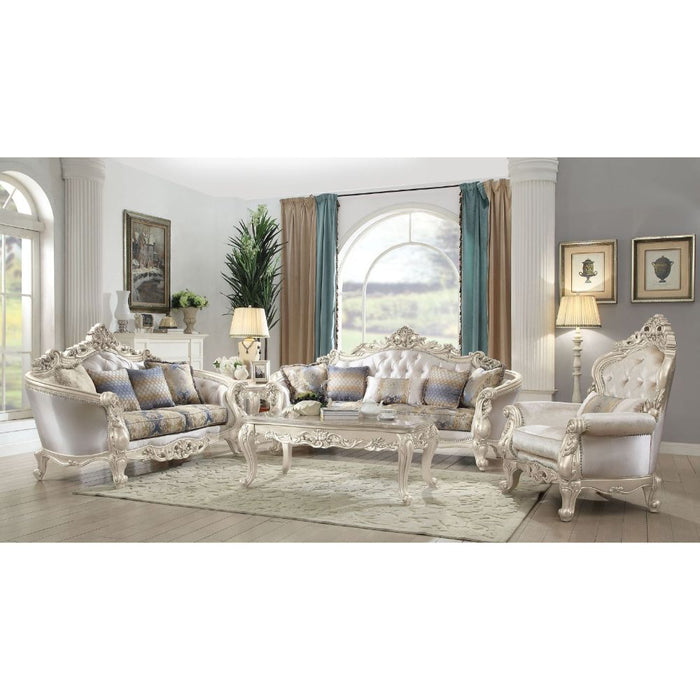 Loveseat w/4 Pillows