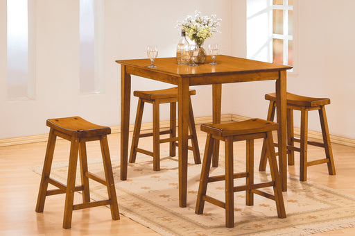 Saddleback 29 Pub Height Stool, RTA in Oak - 5302A-29 - FAMSA Furniture (TX)