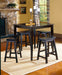 Saddleback 29 Pub Height Stool, RTA in Black - 5302BK-29 - FAMSA Furniture (TX)